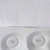 Pair of Bernardaud cups and saucers