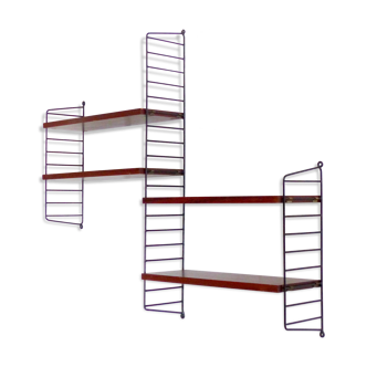 Modular shelving system by Nils Strinning