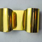 “Foglios” wall lamp in brass, Italy, 1970