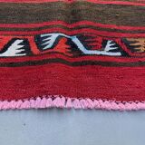 Medium Vintage Turkish Kilim Rug 188x104 cm Wool Kelim