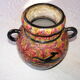 Ceramic vase from Perugia, Italy, circa 1950
