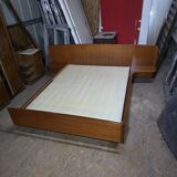 Scandinavian teak bed from the 1960s.
