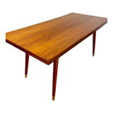 Table basse bois vernis