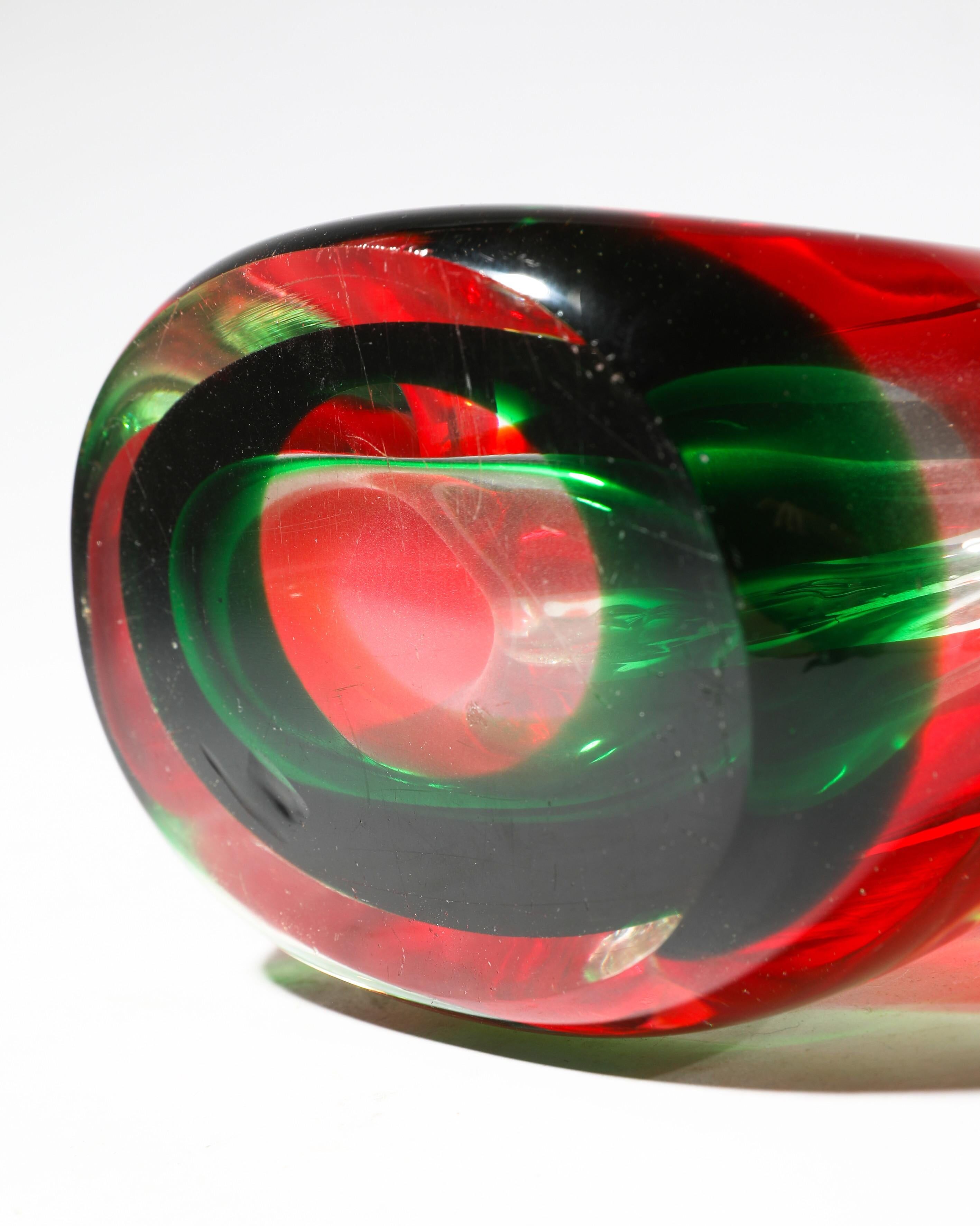 Desk lamp Fulvio Bianconi, Murano, Italy, 1960