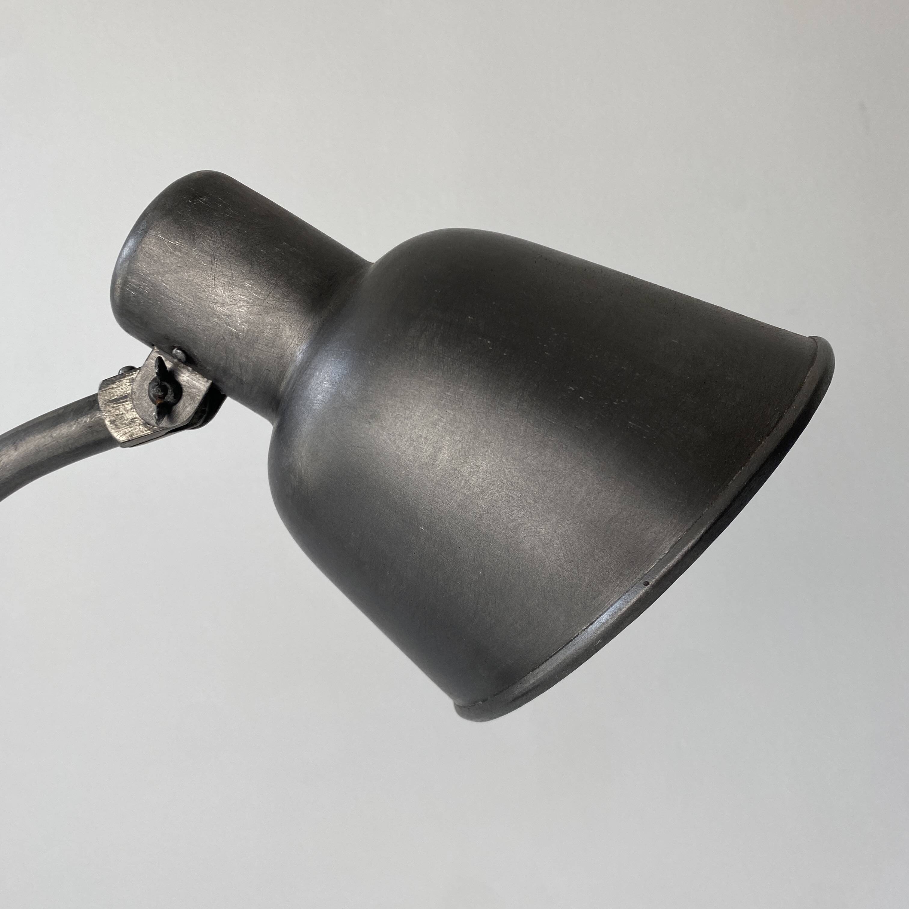 Old bauhaus desk lamp "bur" model 2700