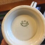 Coffee maker and vintage milk jar D.R.B. Limoges