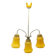 Mid-century chandelier from Polam, Germany, 1970s
