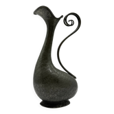 Hammered pewter jug – San Nazaro Peltro, Italy 1960s