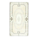 Vintage Turkish Oushak Handmade Wool Cotton Beige Area Rug 117x219
