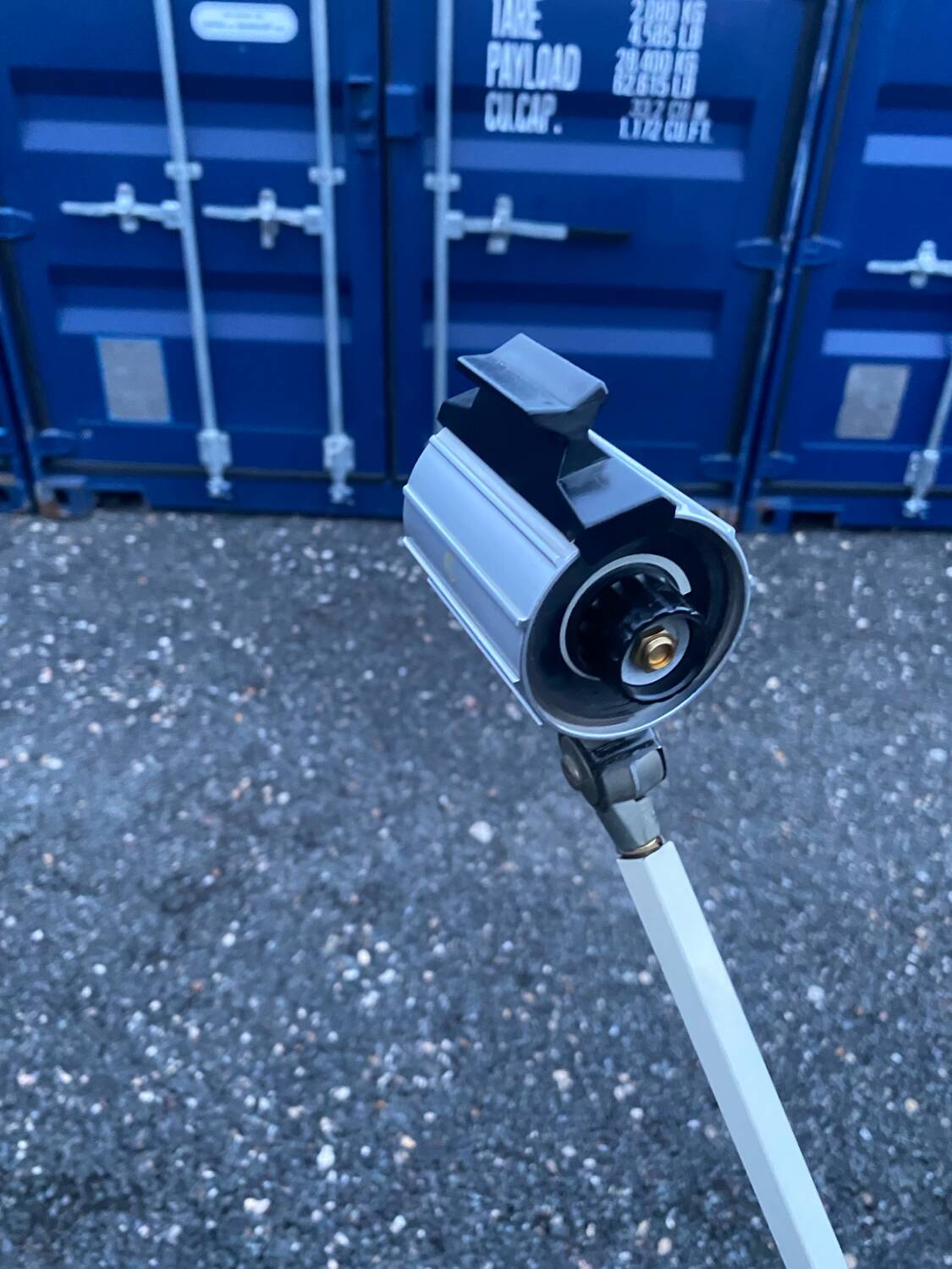 Vintage medical examination lamp on stand – Industrial style