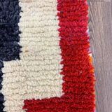 Traditional handmade Berber rug in pure wool, size 100 x 300 cm