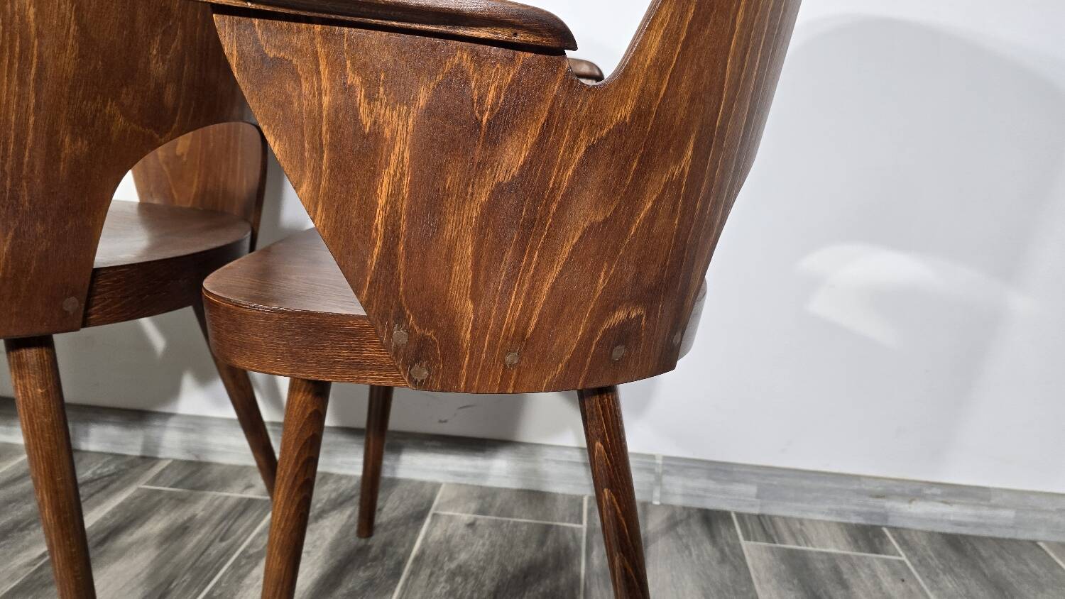 Dining Chairs by Oswald Haerdtl for Ton, Set of 4