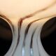 Mid-Century Glass Table Lamp by Stepan Tabery for Opp Jihlava, 1970s