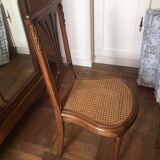 Art nouveau chair in wood