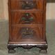 Thomas Chippendale Revival desk with a leather top