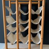 Range of wood and fabric bottles
