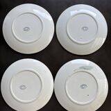 4 Boch 1900 dinner plates