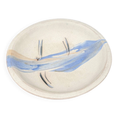 Ceramic plate signed