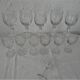 12 old glasses engraved friezes and model flowers listed vierzon thouvenin