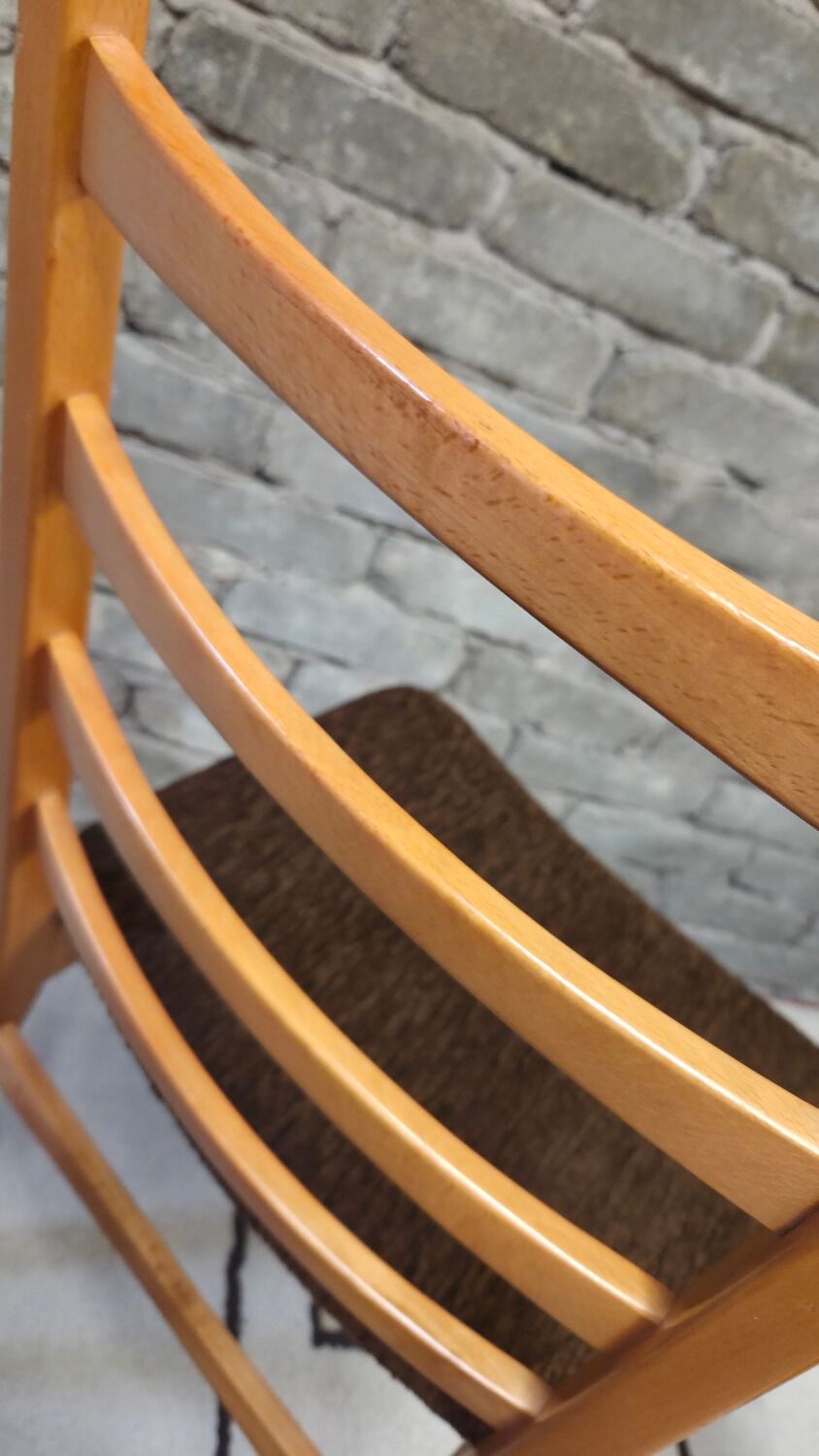 Set of 4 Scandinavian chairs from the 1960s