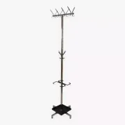 All-metal coat rack from the 50s/60s