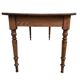 Louis Philippe oak table, 19th century, France