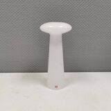 Candlestick in opal glass by Harri Koskinen for Iittala Finland 1996