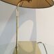 Lampe laiton et son abat jour