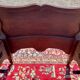 Pair of oak beds style Louis XV /Louis XVI