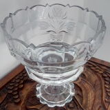 Chiseled crystal empty pocket cup
