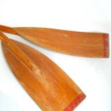 Authentic wooden paddles