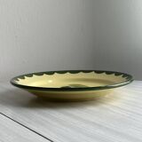 “Teller Keramik” ceramic plate with rooster motif.