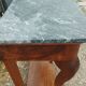Console from the old Louis Philippe era with a marble top.