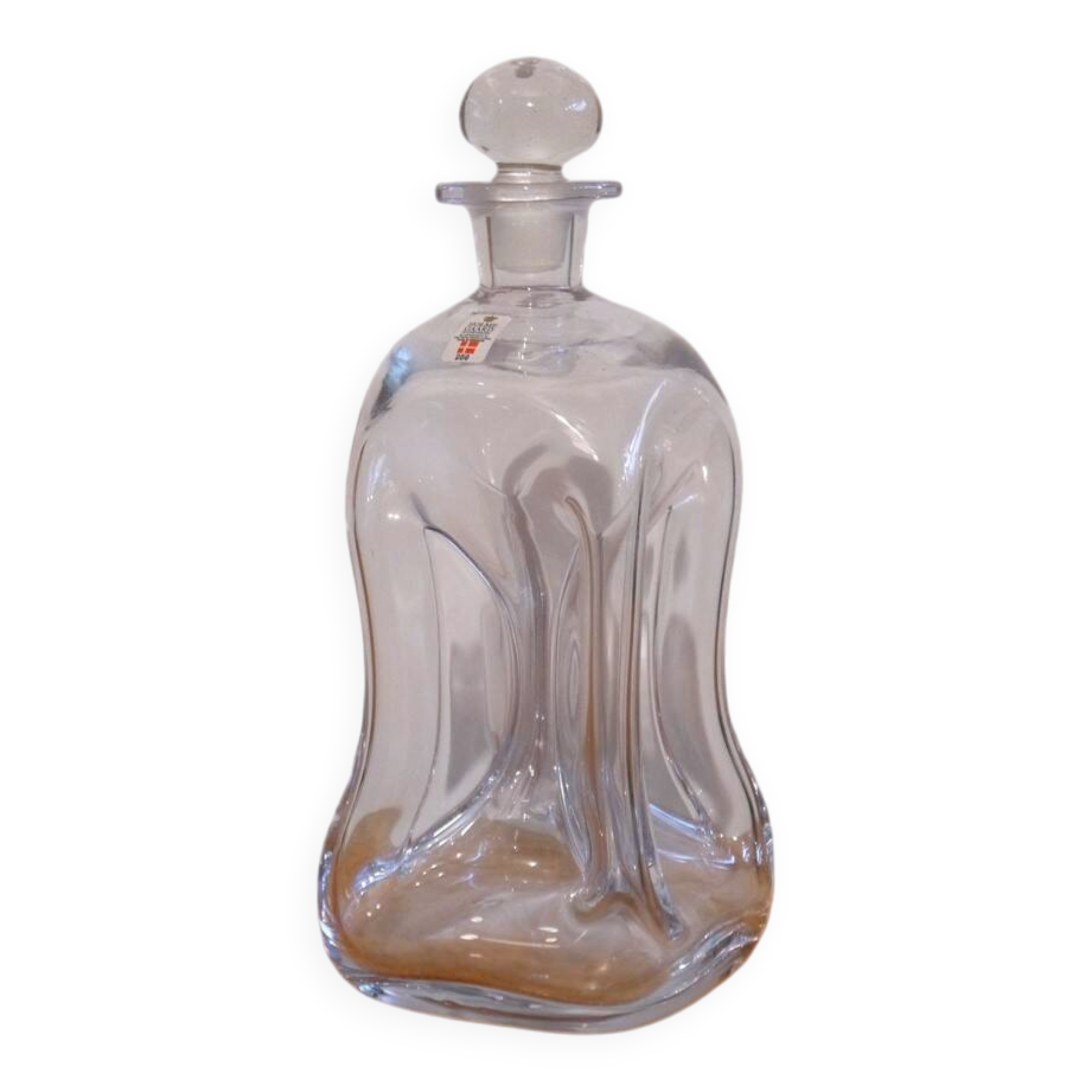 Danish glass carafe from Holmegaard