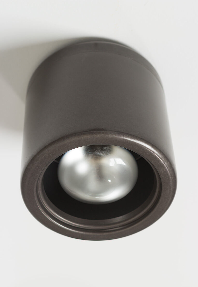 Gino Sarfatti Arteluce model nr 3047 three circular lamps 1960