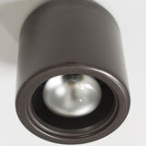 Gino Sarfatti Arteluce model nr 3047 three circular lamps 1960