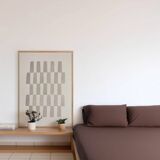 Painting 50x70cm abstract minimalist signed Eawy