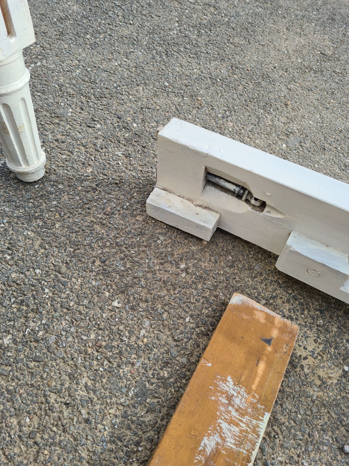 Bed 1 person Louis XVI style