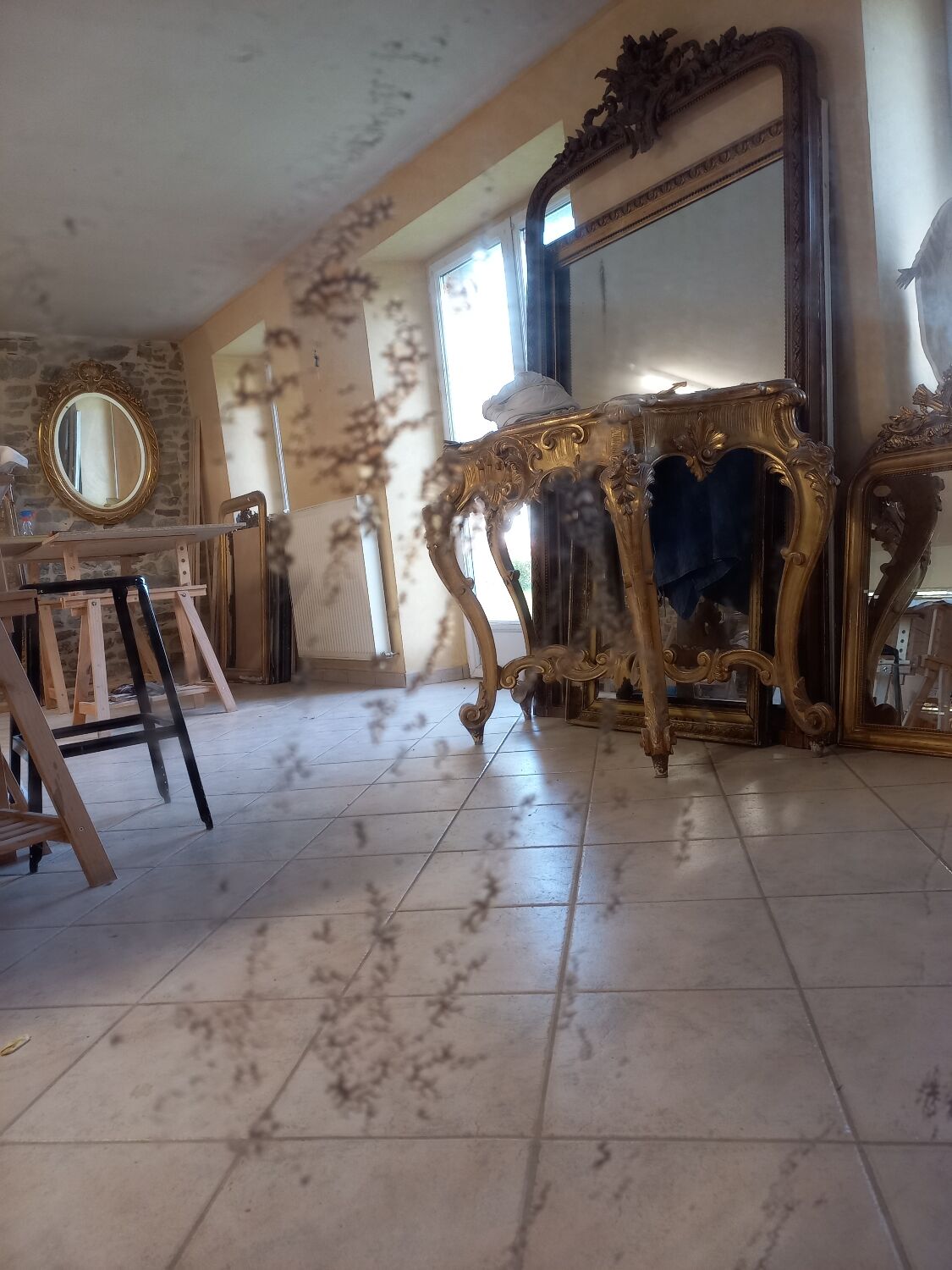 Mirror xix style louis xvi 146 x 111