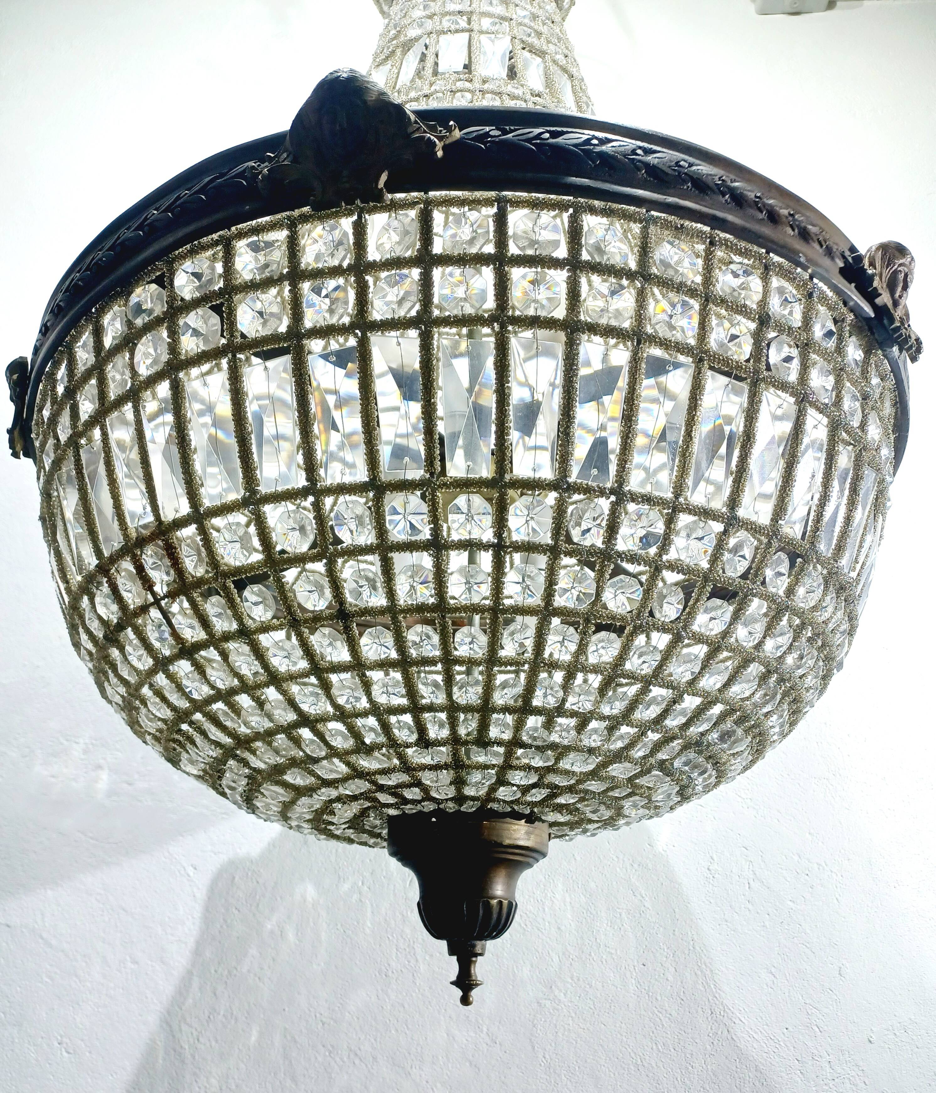 Large Hot Air Balloon Chandelier