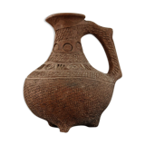 Ethnic terracotta jug