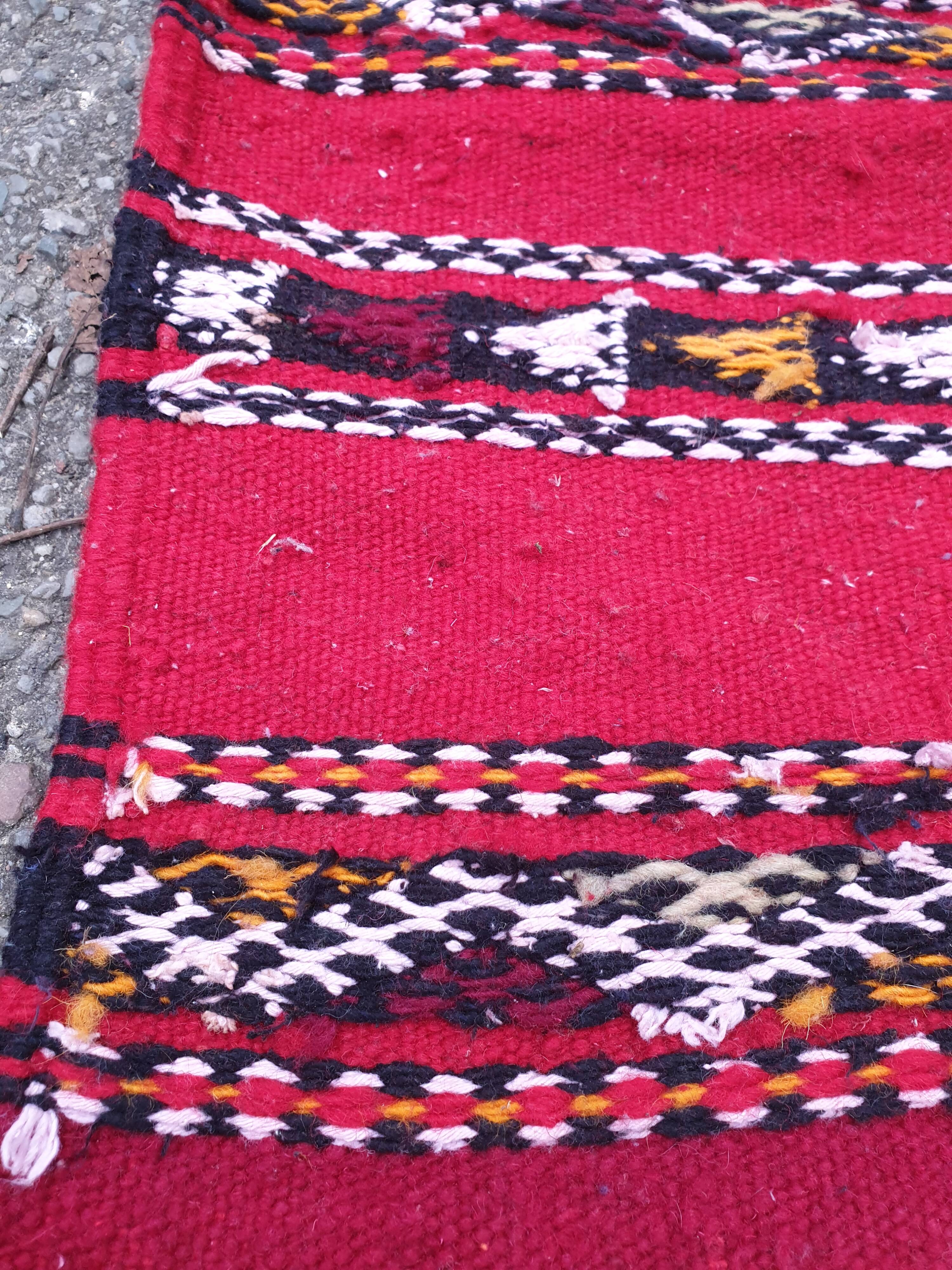 Kilim rug: 260x79cm.