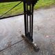 Art Deco Cast Iron and Marble Bistro Table