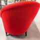 Old poppy red meridian sofa