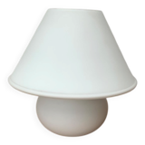 1970s vintage space-style German glass table lamp by Limburg.