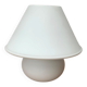 Lampe de table en verre allemande de style espace vintage des années 1970 de Limburg