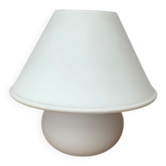 1970s vintage space-style German glass table lamp by Limburg.