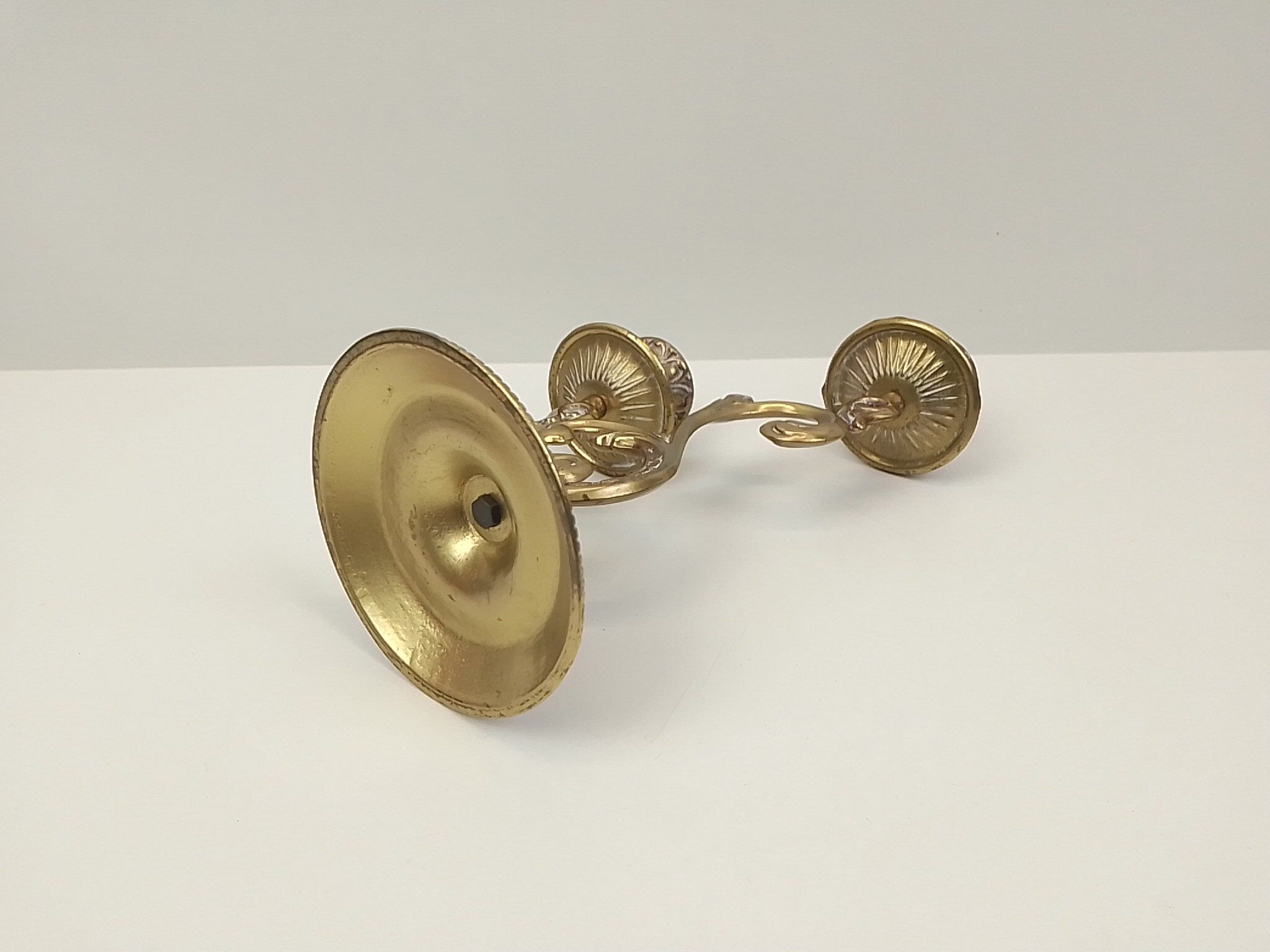 Brass chandelier 2 branches