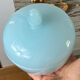 Blue opaline glass bonbonnière