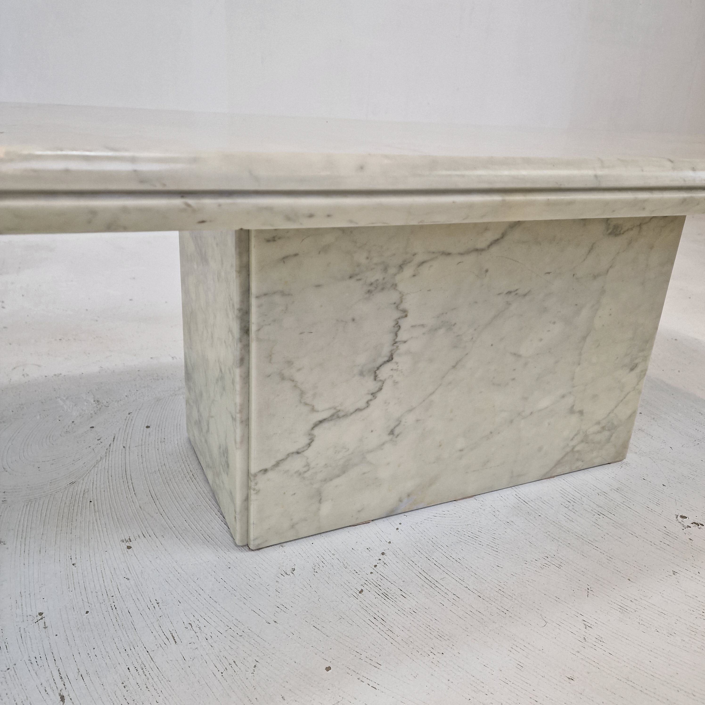 Italian marble coffee table, 1970's